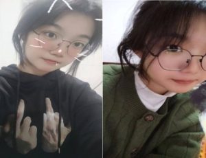 Sex em nữ sinh kính cận BJ doggy đủ cả