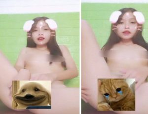 Em thỏ xinh thèm được cu thật đâm vào người